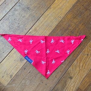 Pet Lab Co Small Red Bandana with Dog Print